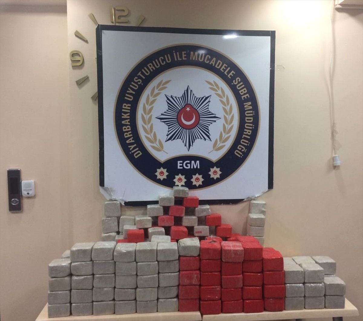 Diyarbakır\'da 104 Kilogram Eroin Ele Geçirildi