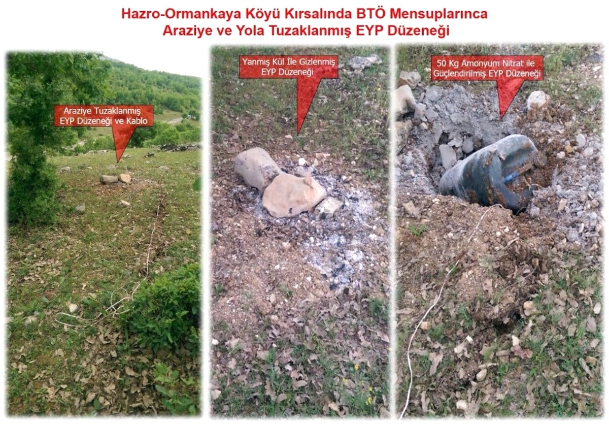 Eğitimli Köpekler Buldu, Güvenlik Güçleri İmha Etti