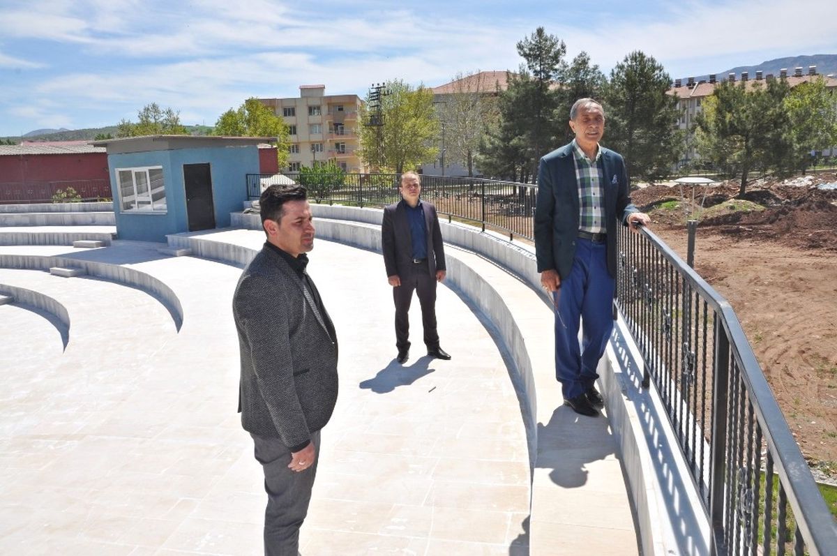 Gölbaşı İlçesinde Amfi Tiyatro Açılışa Hazırlanıyor