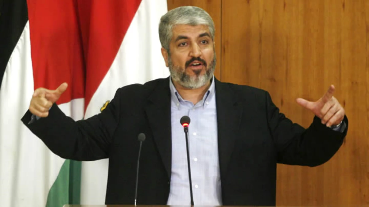 Hamas Lideri Halid Meşal: "Siyaset Belgesi Hamas\'ın Tüm Liderlerinin İçerideki ve Dışarıdaki...