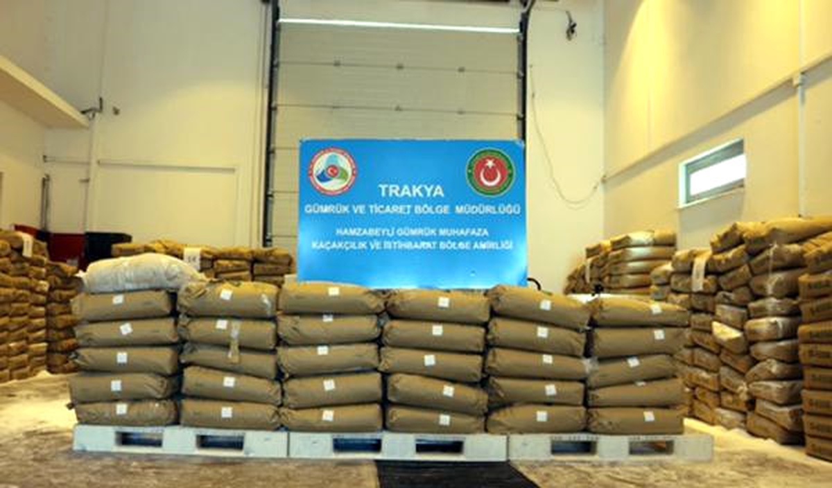 Hamzabeyli Sınır Kapısı\'nda 775 Kilo Eroin Ele Geçirildi