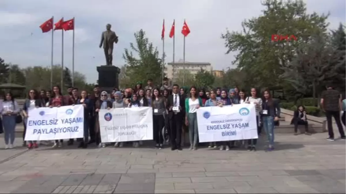 Kırıkkale Engellilerden \'Destek Olamıyorsak, Engel Olmayalım\' Uyarısı