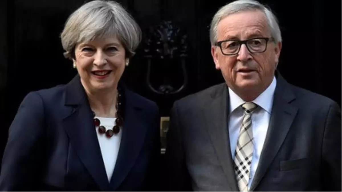 May\'den Juncker\'e Brexit Gözdağı