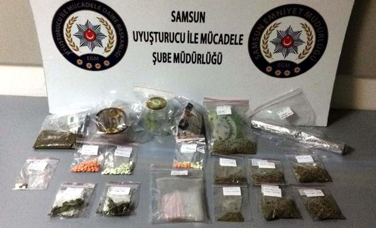 Samsun\'da Uyuşturucu Operasyonu