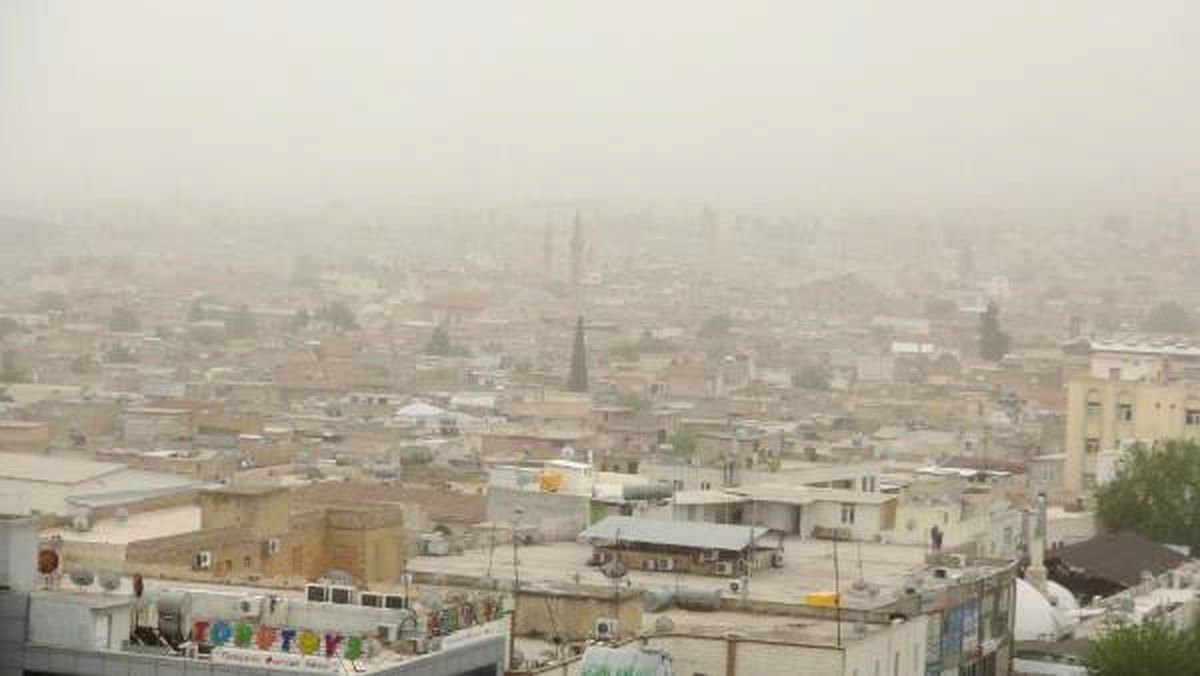 Şanlıurfa\'yı Toz Bulutu Kapladı