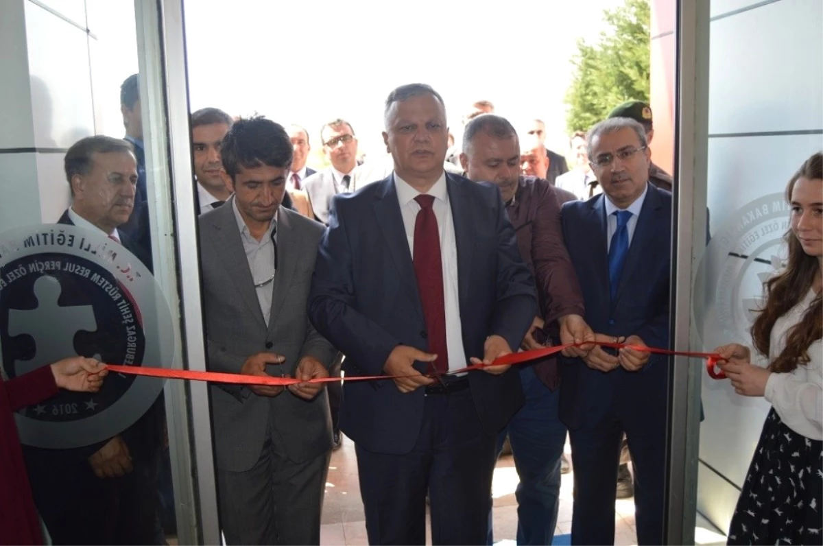Şehit Rüstem Resul Perçin Özel Eğitim Uygulama Merkezi Törenle Açıldı