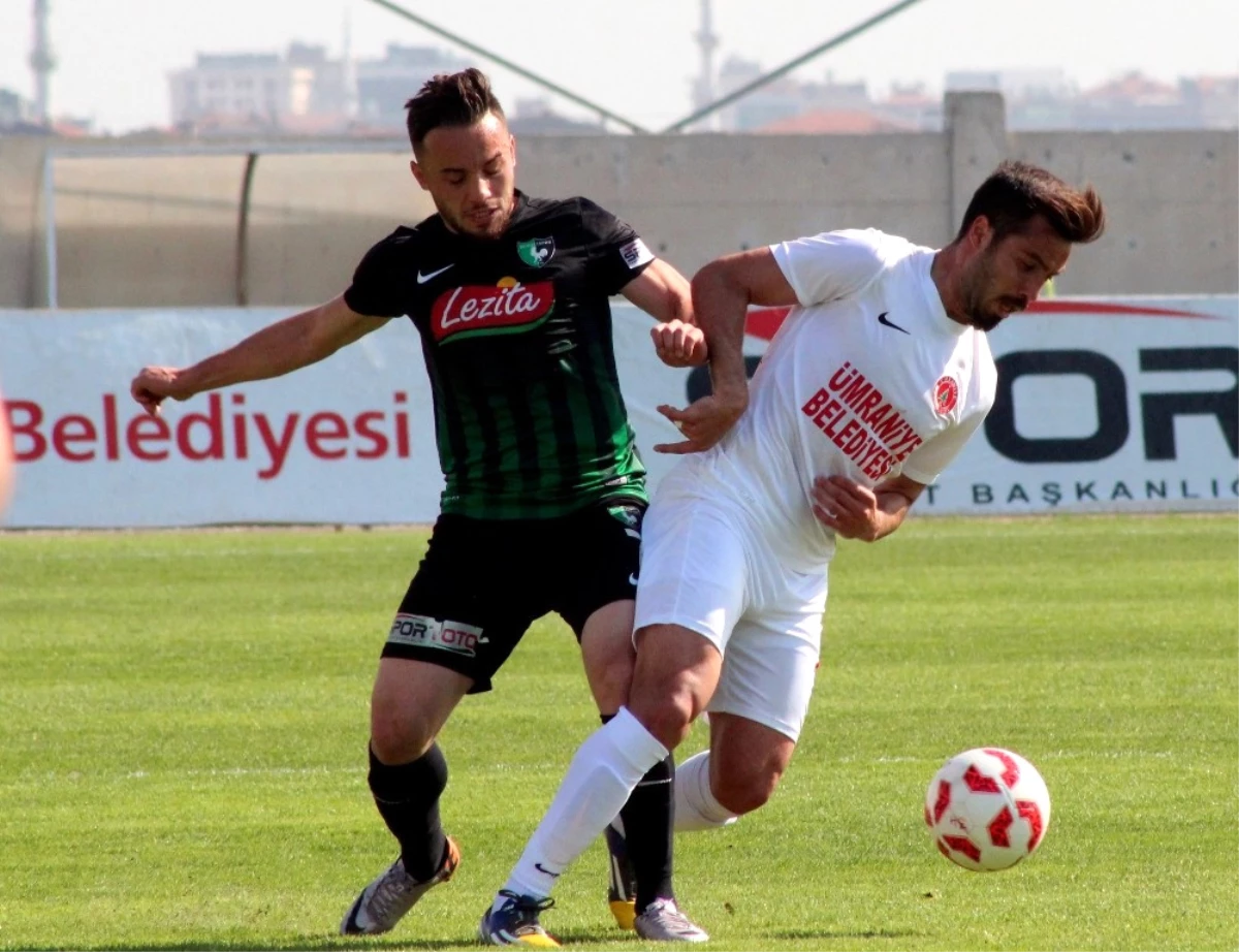 Ümraniyespor: 1 - Denizlispor: 1