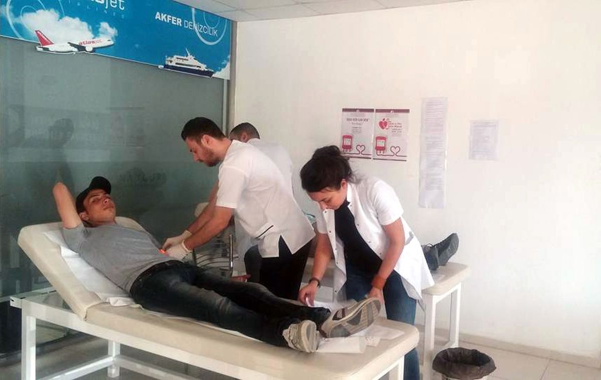 Ydü Öğrencilerinden "Kan Ver Can Ver" Temalı Sosyal Sorumluluk Örneği