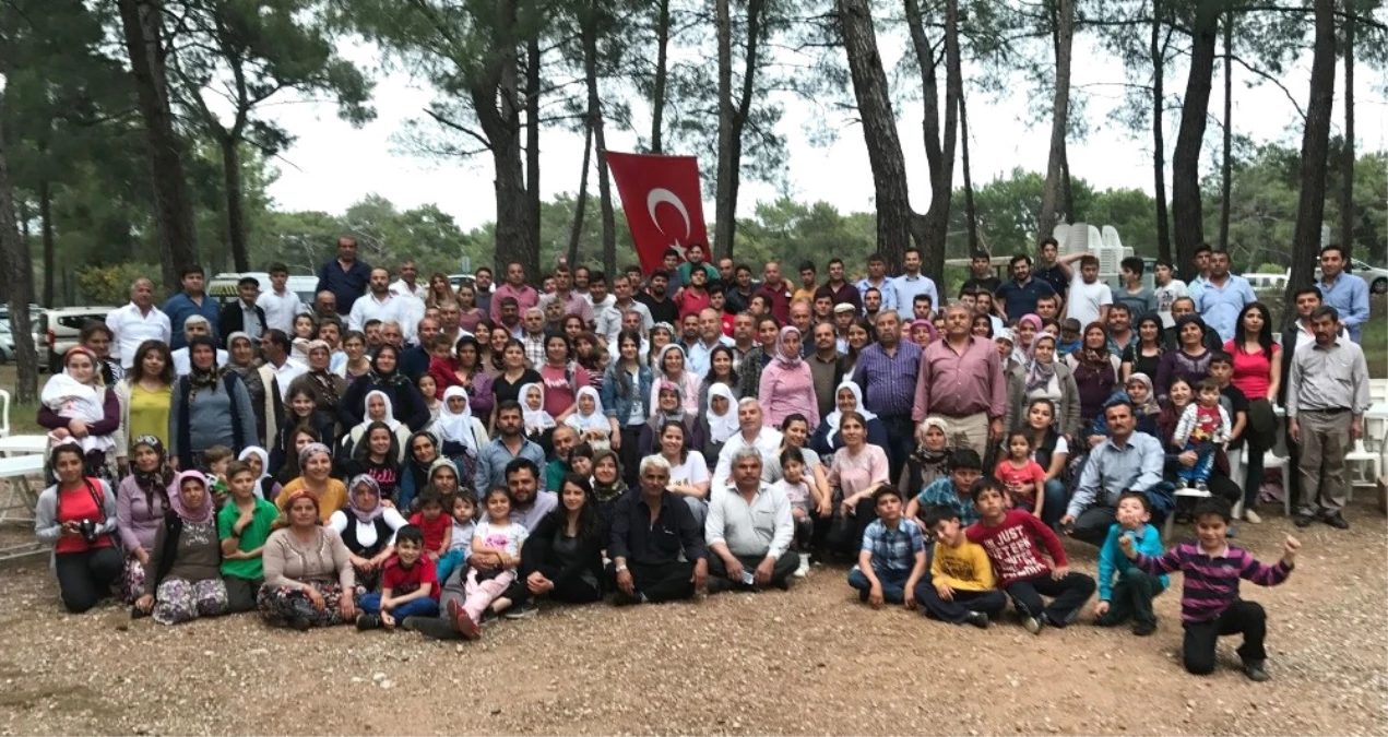 800 Kişilik Aile Piknikte Buluştu