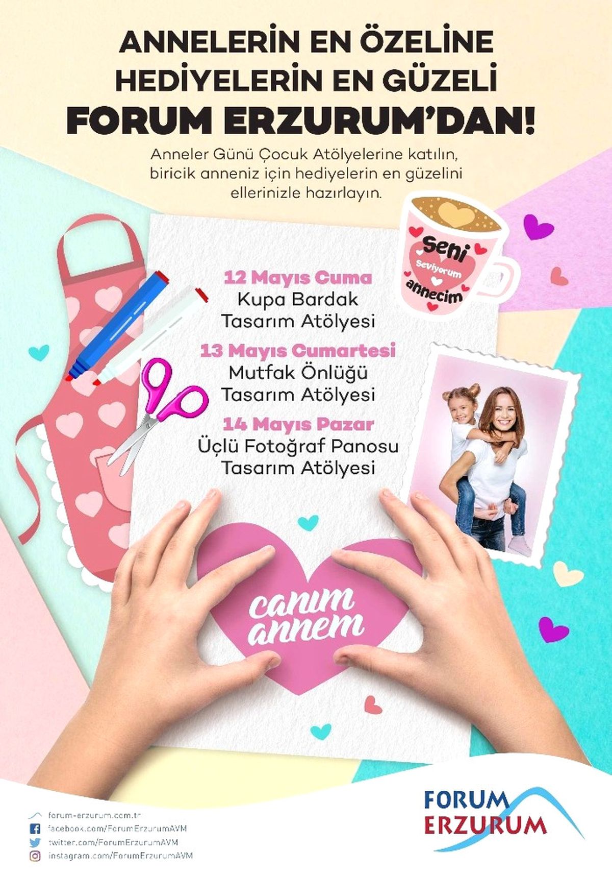 Anneler Günü\'nde Anneniz İçin Hediyenizi Kendi Ellerinizle Yapın