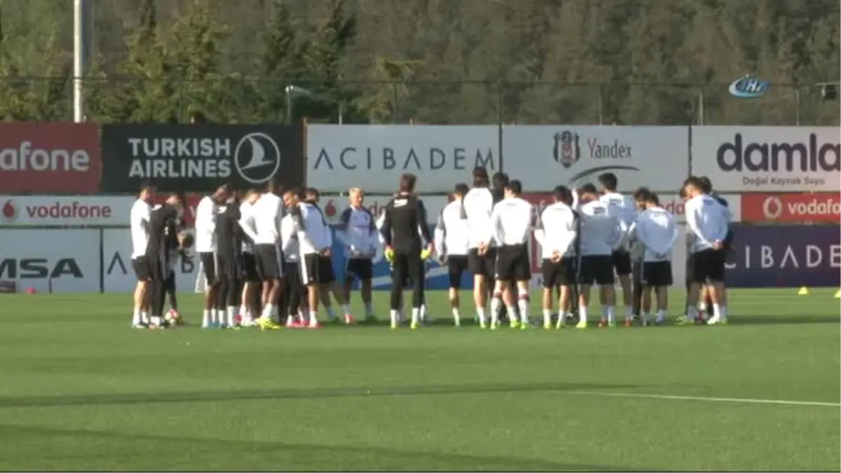 Beşiktaş Derbi Hazırlıklarını Sürdürüyor