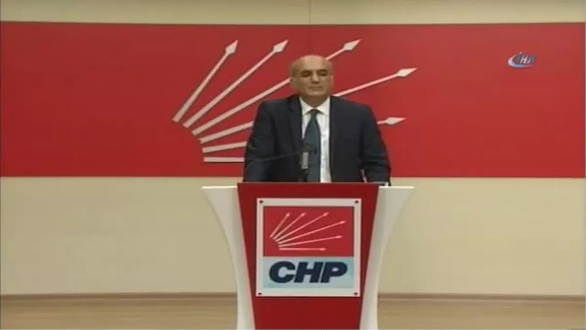 CHP Genel Başkan Yardımcısı Tekin Bingöl: "Bugün İtibari ile Olağan Kongre Sürecini Başlatıyoruz"