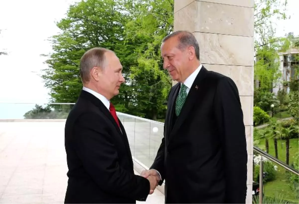 Cumhurbaşkanı Erdoğan ve Putin Bir Araya Geldi (3)