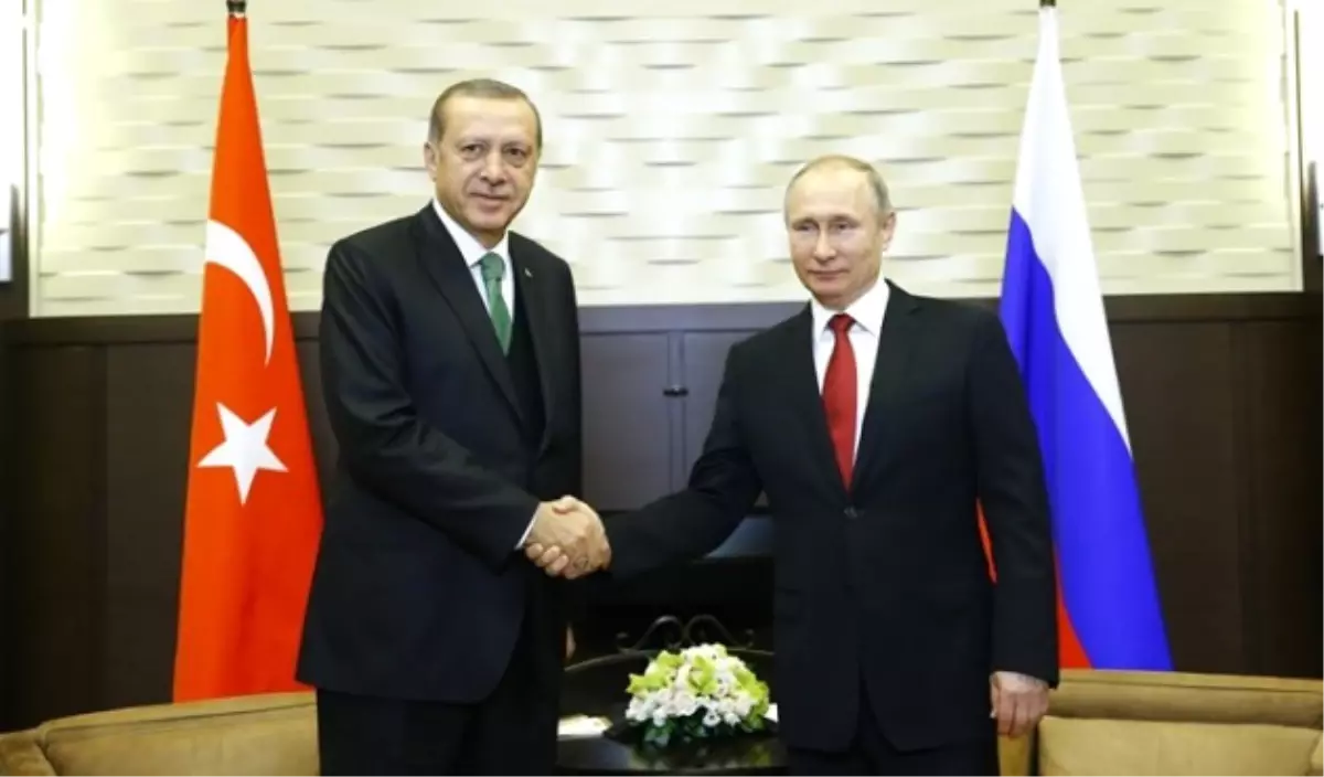 Cumhurbaşkanı Erdoğan ve Putin Bir Araya Geldi (2)