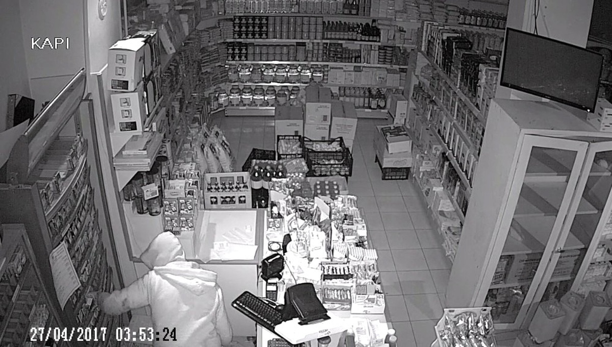 Erzurum\'da Marketten Hırsızlık