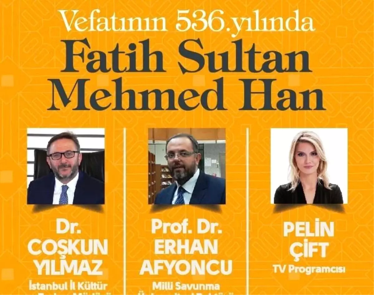 Fatih Vefatının 536. Yılında Gebze\'de Anılacak