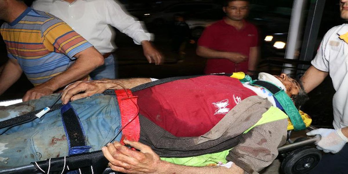 Inşaattan Düştü 5 Saat Yardım Bekledi