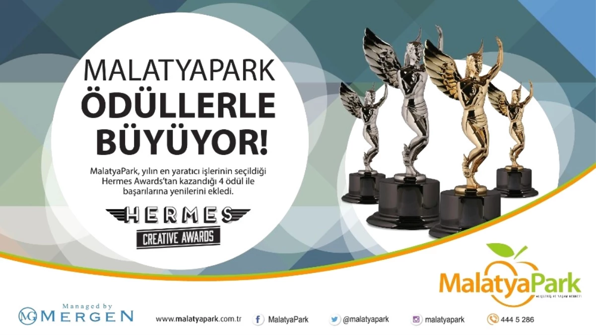 Malatya Park\'a Uluslararası 4 Ödül