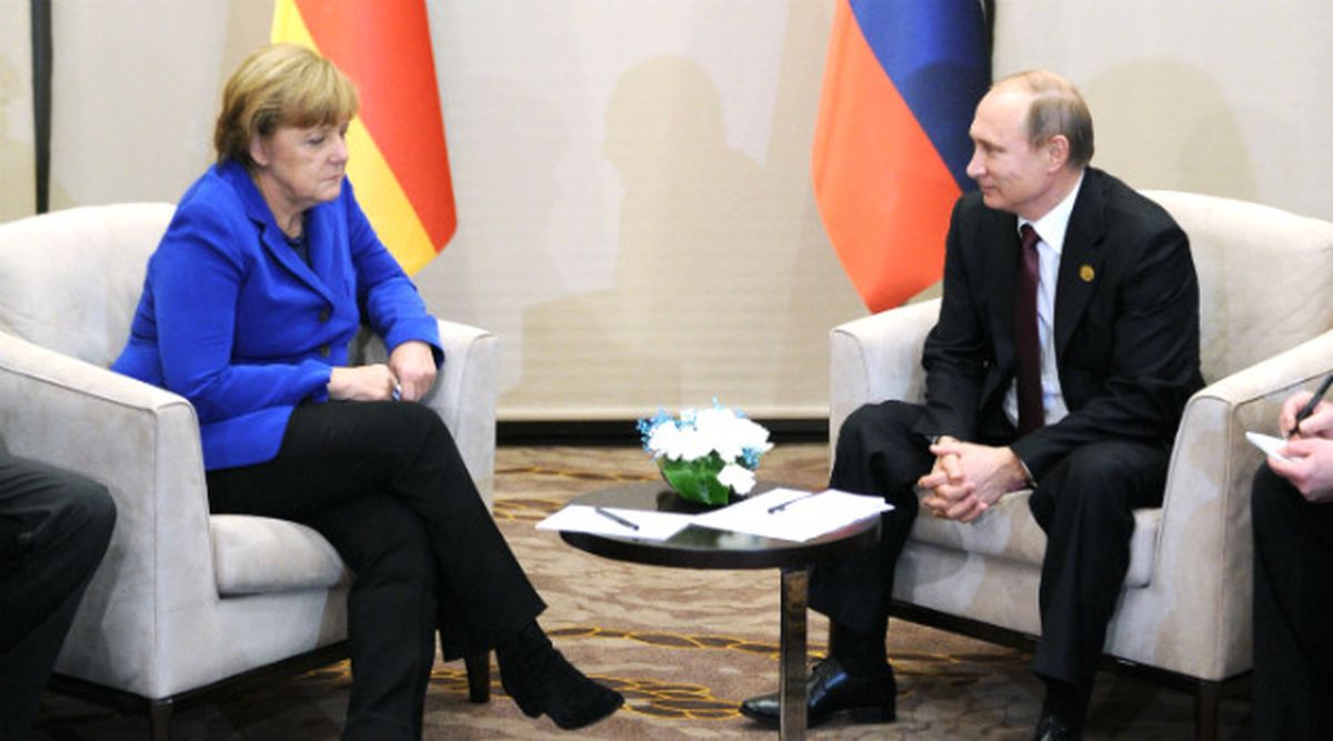 Putin-Merkel Görüşmesi