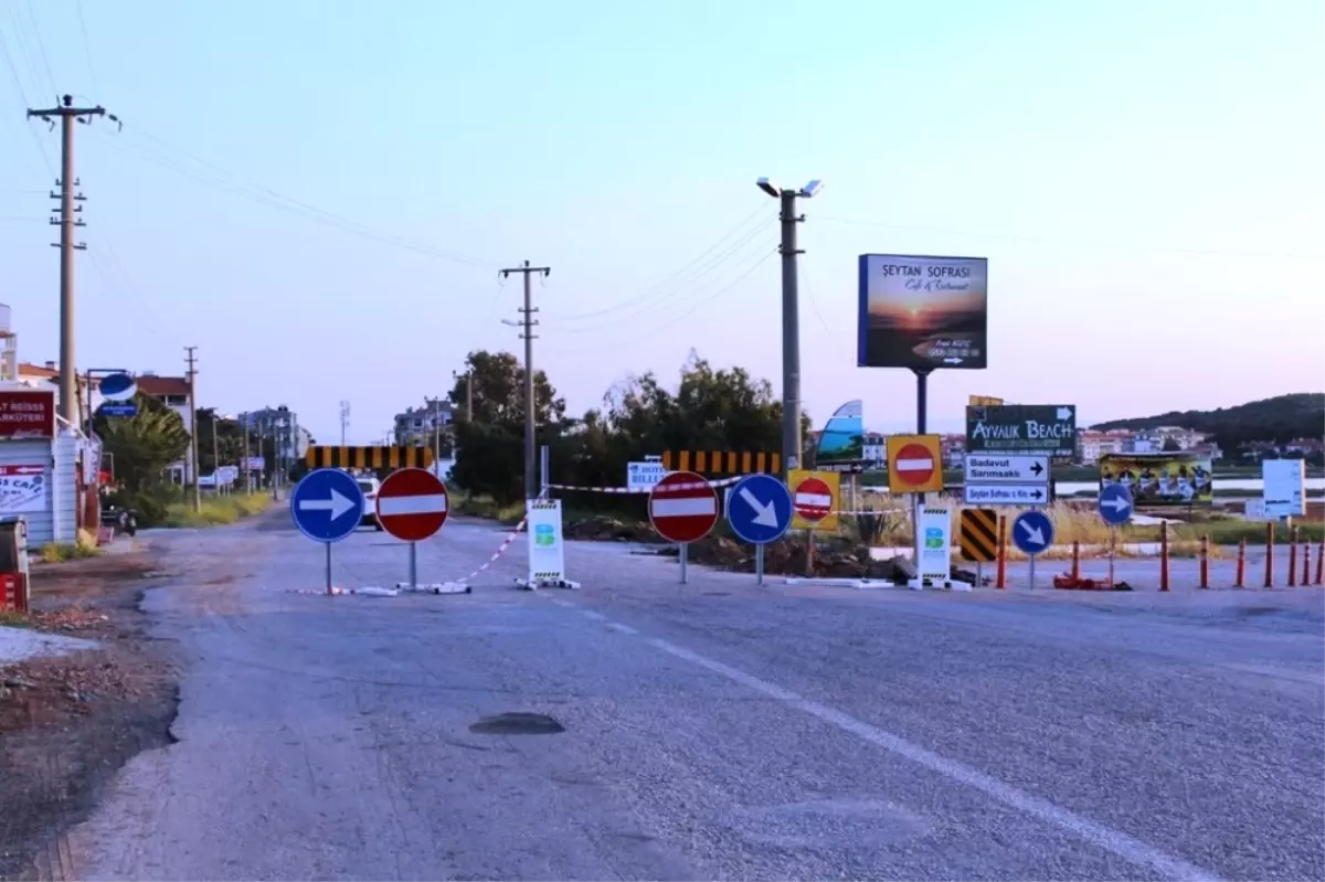 Sarımsaklı Yolu Ulaşıma Kapatıldı