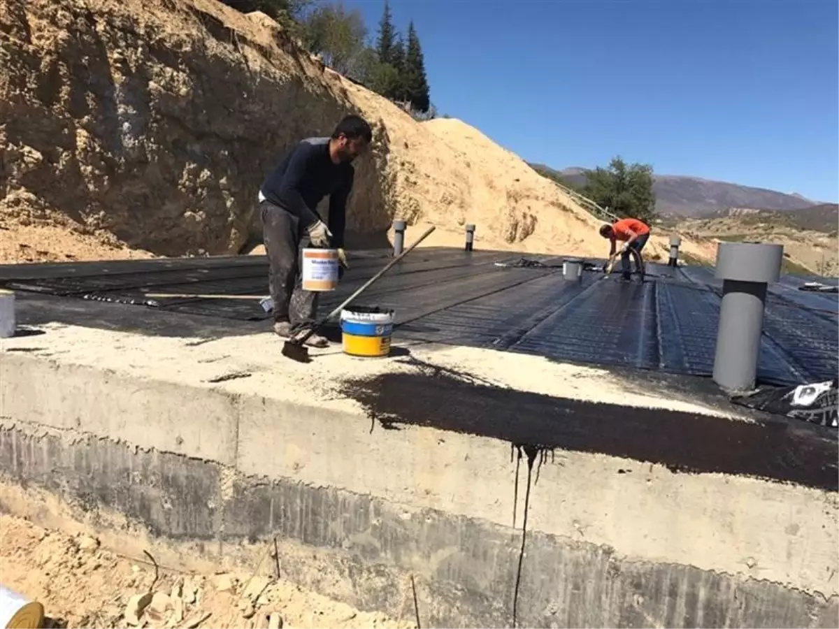 Tunceli\'de Yeni Su Deposu Yapımı