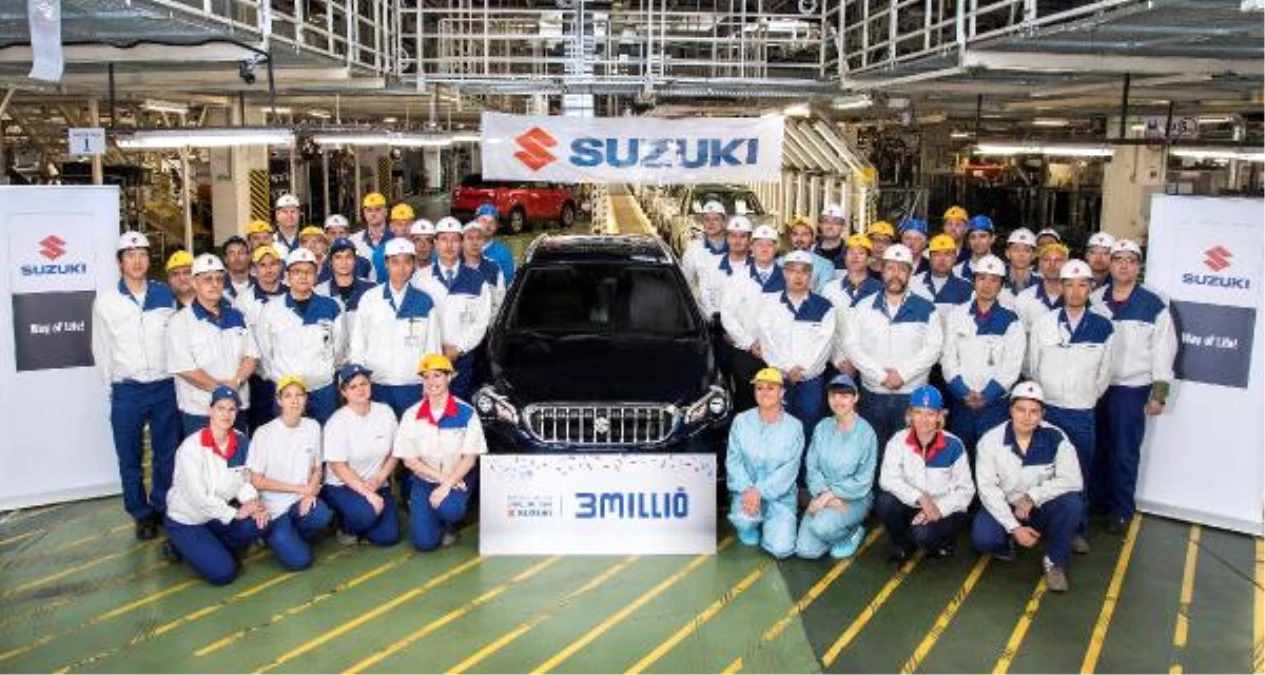 3 Milyonuncu Suzuki, Estergon Üretim Hattından Çıktı