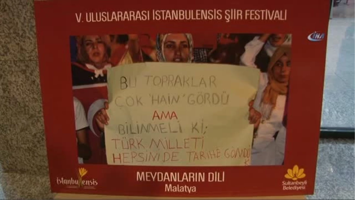 5\'inci Uluslararası İstanbulensis Şiir Festivali\'nde Bosnalı Şairden Recep Tayyip Erdoğan Şiiri