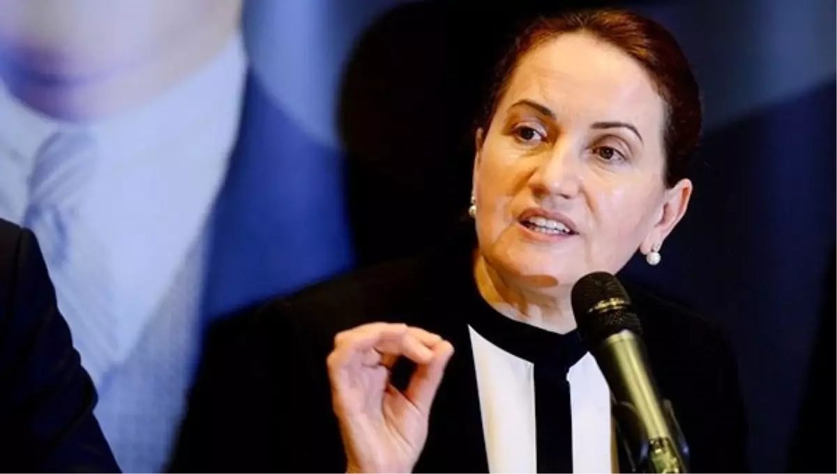 Aktüel Görüntü) Meral Akşener: Deniz Baykal\'ın Hukuk Süreci Devam Ederken Sonucu Kabul Edip,...