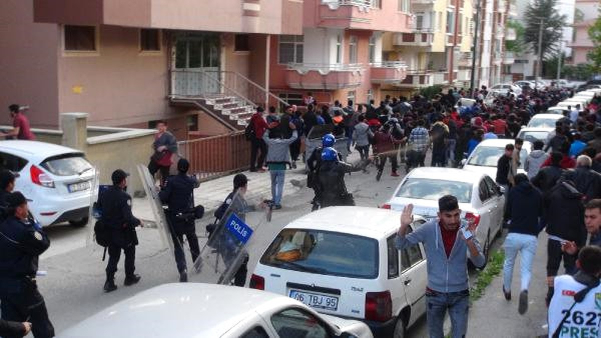 Çorum Belediyespor-Altay Maçı Sonrası Olaylar Çıktı