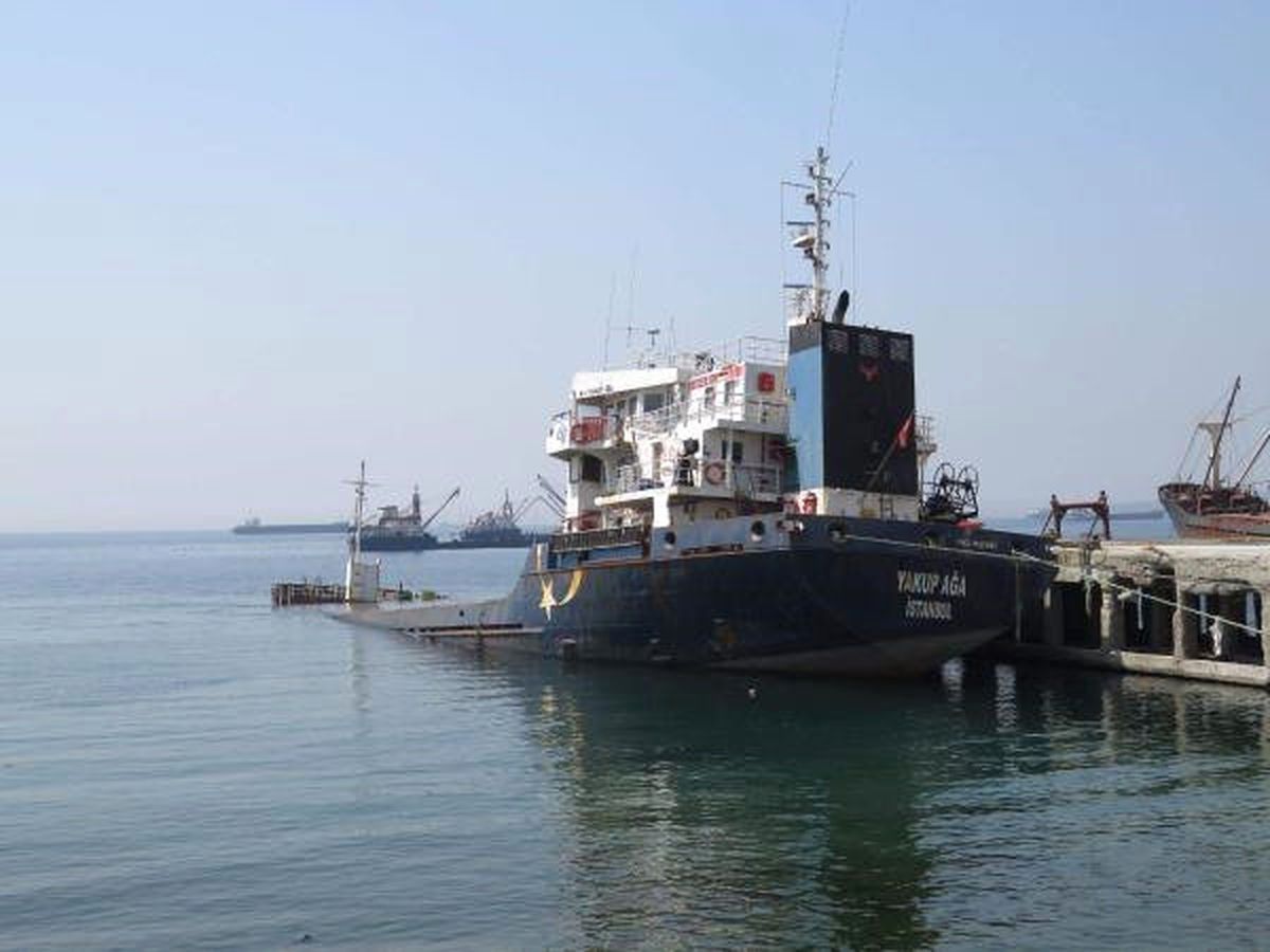 Dha İstanbul - Kartal\'da Gemi Batıyor (1)