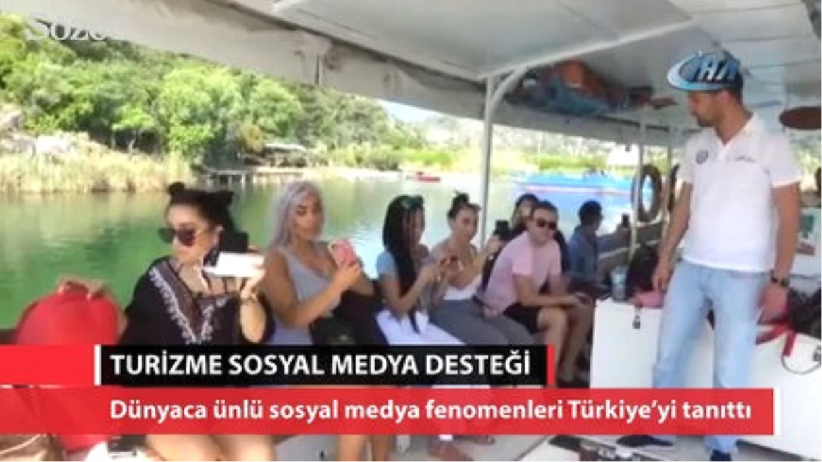 Dünyaca Ünlü Sosyal Medya Fenomenleri Türkiye\'yi Tanıttı