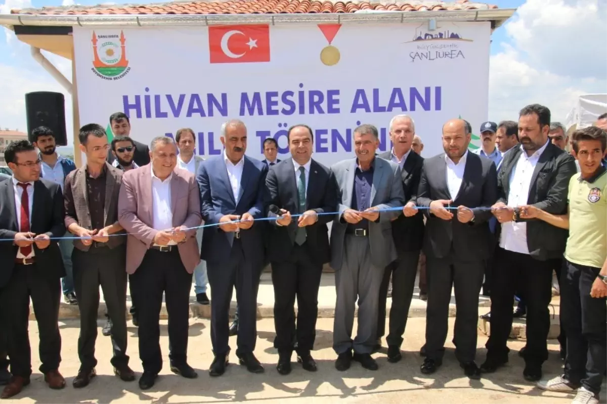 Hilvan\'da Mesire Alanı Hizmete Açıldı