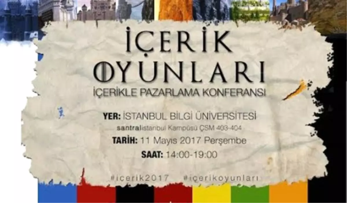 İçerikle Pazarlama Konferansı 11 Mayıs\'ta Bilgi Üniversitesi\'nde