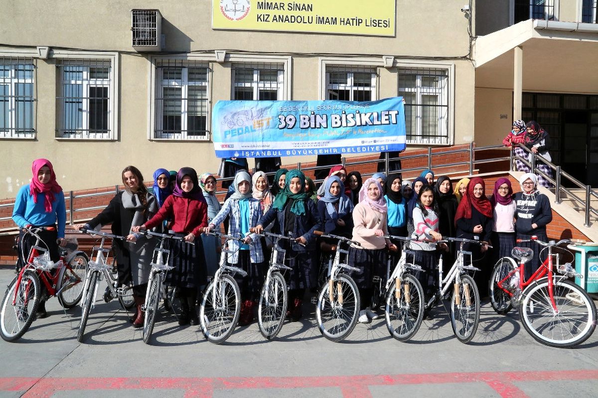 Istanbul\'da Bisiklet Seferberliği