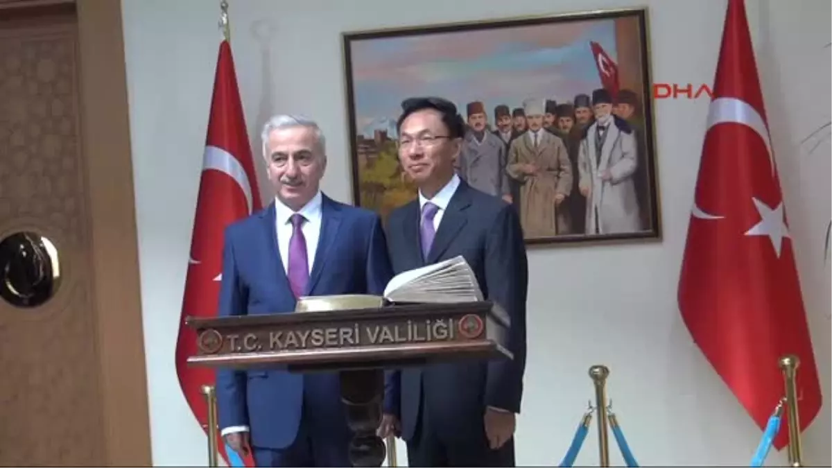 Kayseri Çin Büyükelçisi Hongyang Çin Ile Türkiye Arasındaki Ilişkileri Geliştirmek Istiyoruz