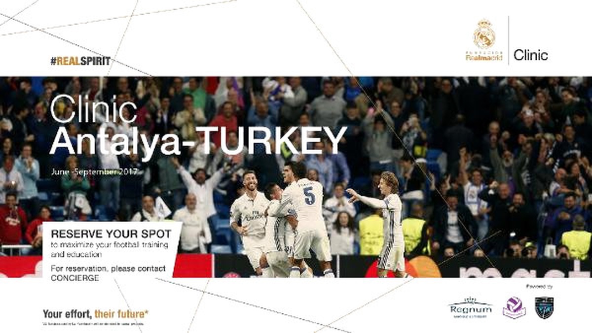 Real Madrid, Serik\'te Futbol Akademisi Açacak
