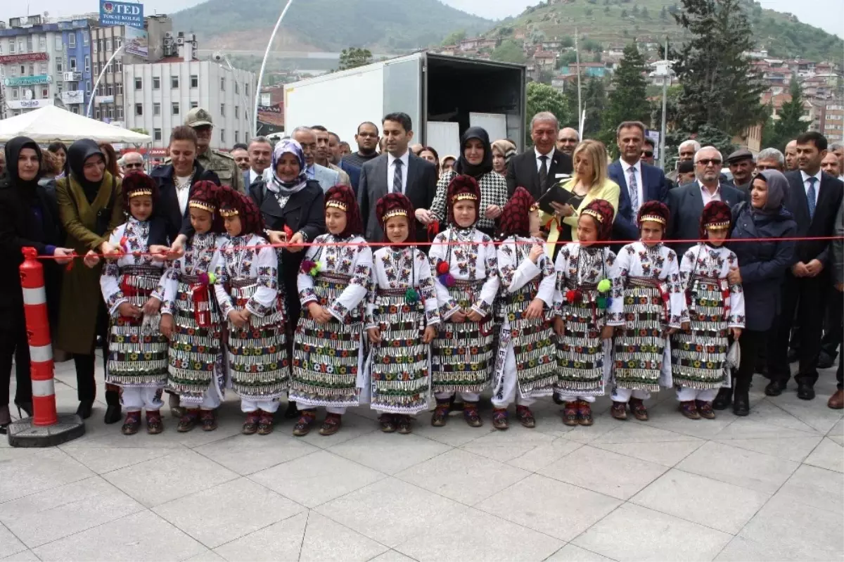 Tokat\'ta Şehit Çocukları Yararına Kermes Düzenlendi