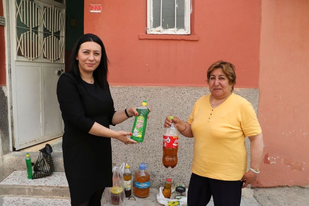 Atık Yağ Karşılığında Deterjan veya Kedi Köpek Maması