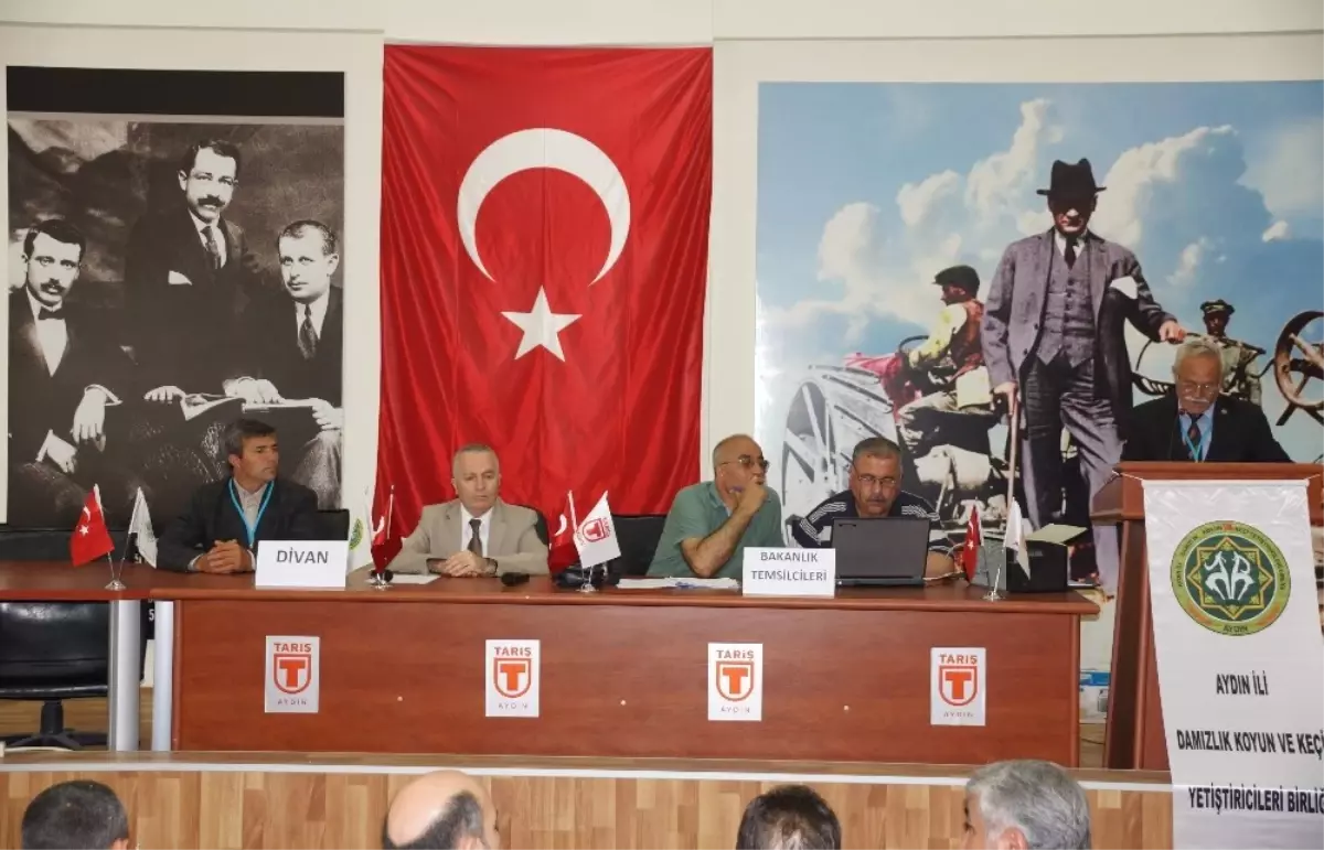 Aydın Damızlık Koyun Keçi Yetiştiricileri Birliği Genel Kurulu Yapıldı