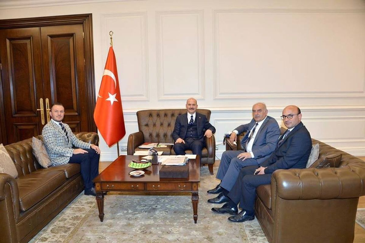 Bakan Soylu\'ya Ziyaret