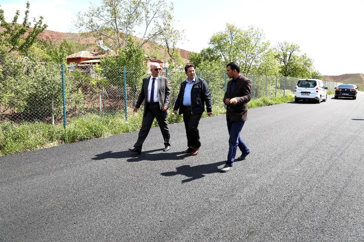 Başkan Yazgı, Asfalt Çalışmalarını İnceledi