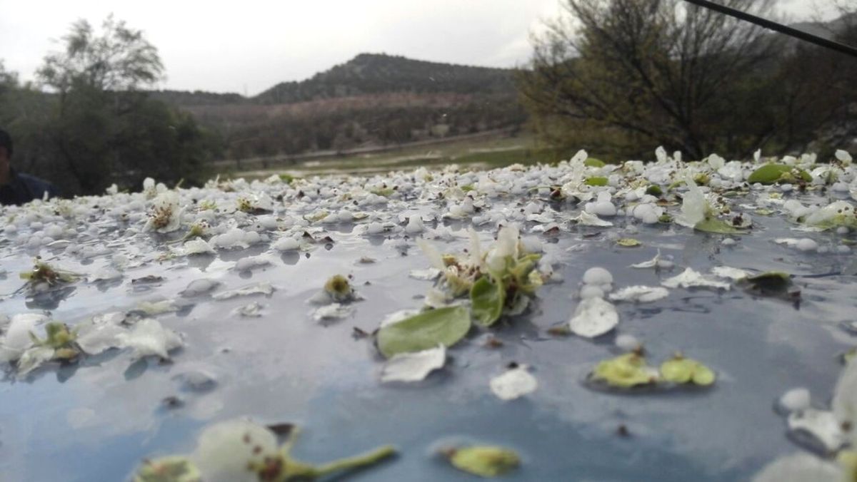 Beyşehir\'e Dolu Yağışı
