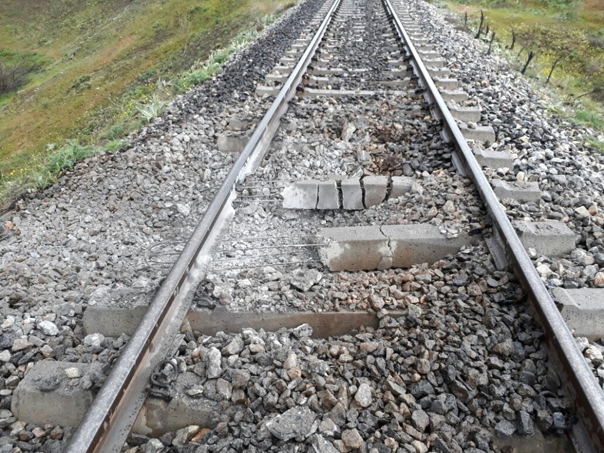Bingöl\'de Tren Geçişi Sırasında Patlama