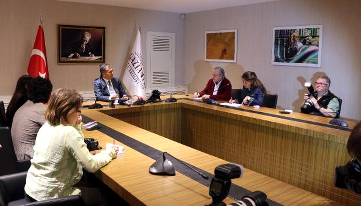 BM Muhabirleri Gaziantep\'te