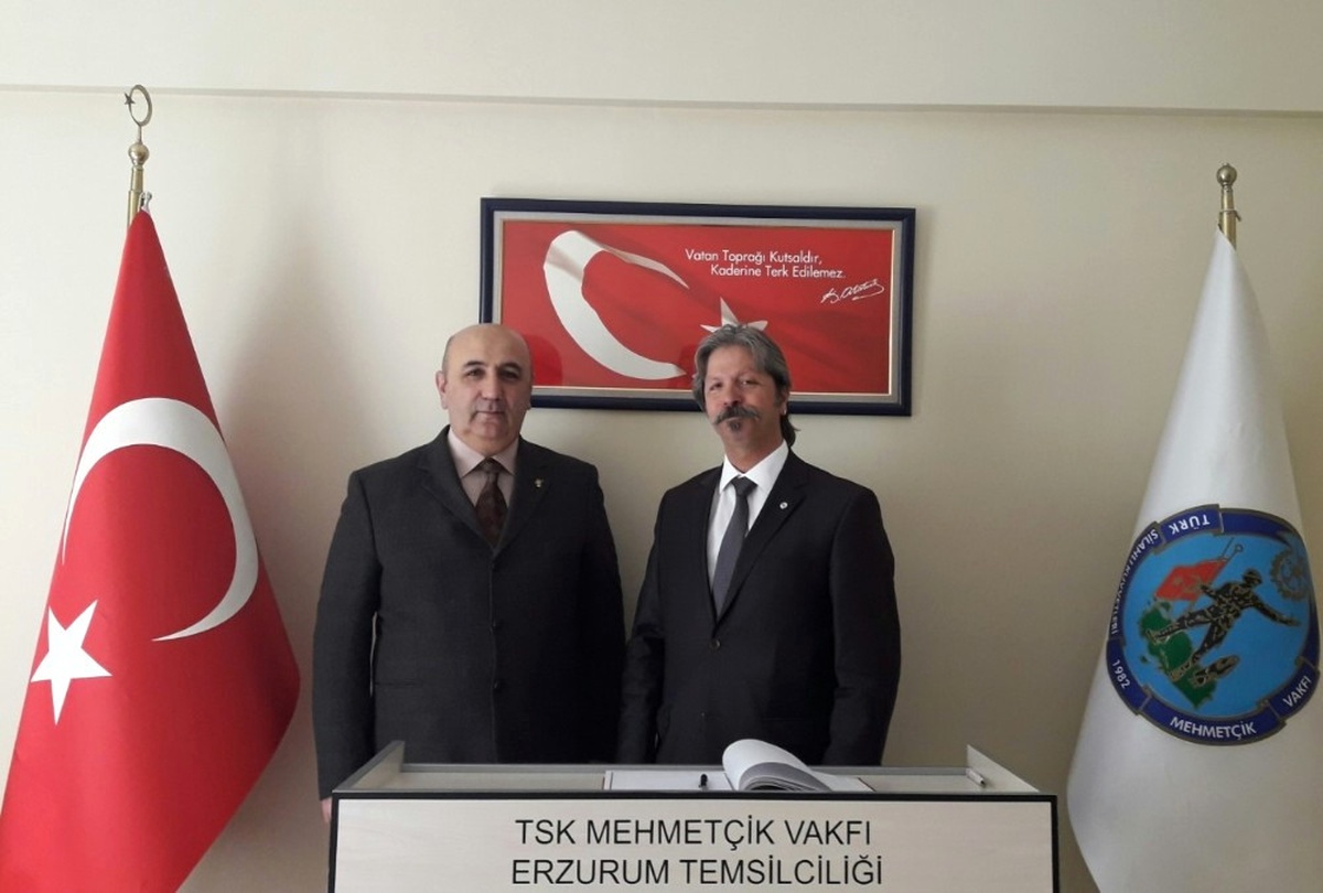Erzurum Tesud\'dan Mehmetçik Vakfı\'na Ziyaret