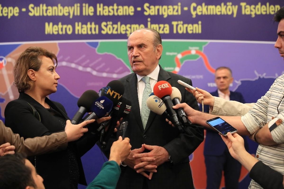İstanbul\'a Yapılacak Yeni Metro Çalışmalarının İmzaları Atıldı