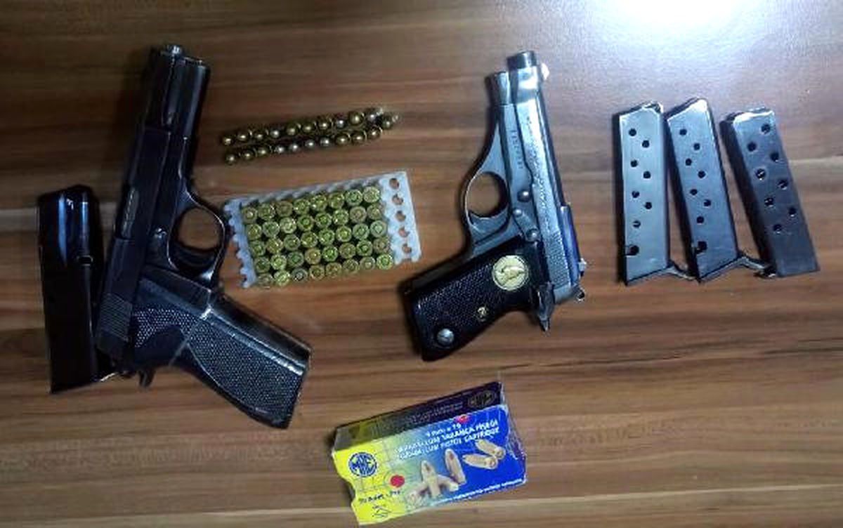 Kayseri\'de Ruhsatsız Silah Operasyonu; 4 Gözaltı