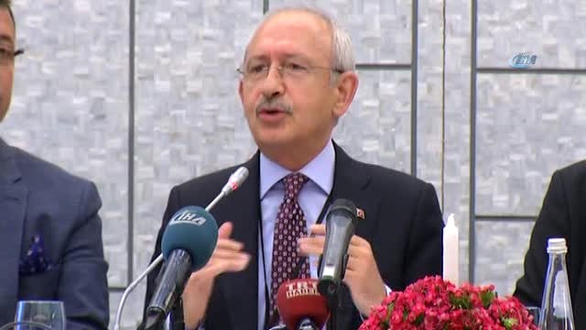 Kılıçdaroğlu: Bir Ülkenin Anayasa\'sı İki Yüzlü Olabilir mi ? Maalesef İkiyüzlü 1