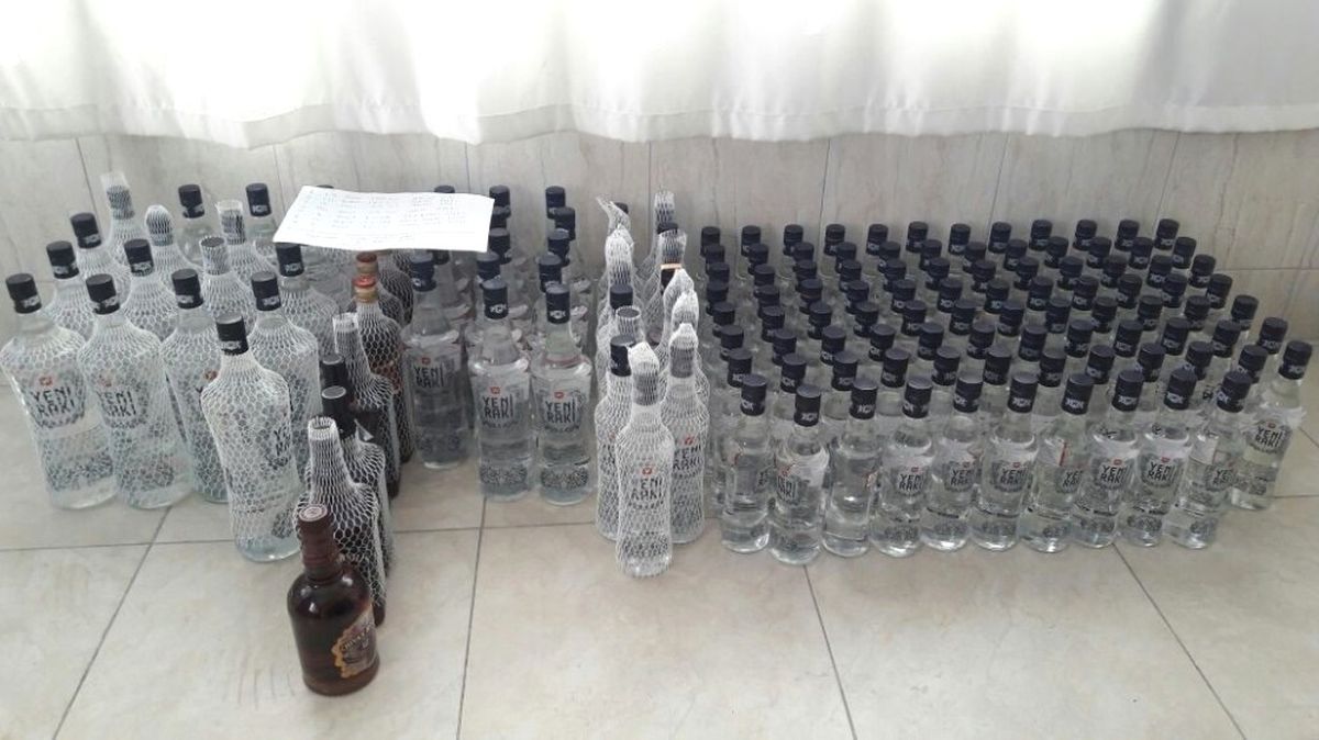 Köyceğiz\'de Kaçak İçki Operasyonu