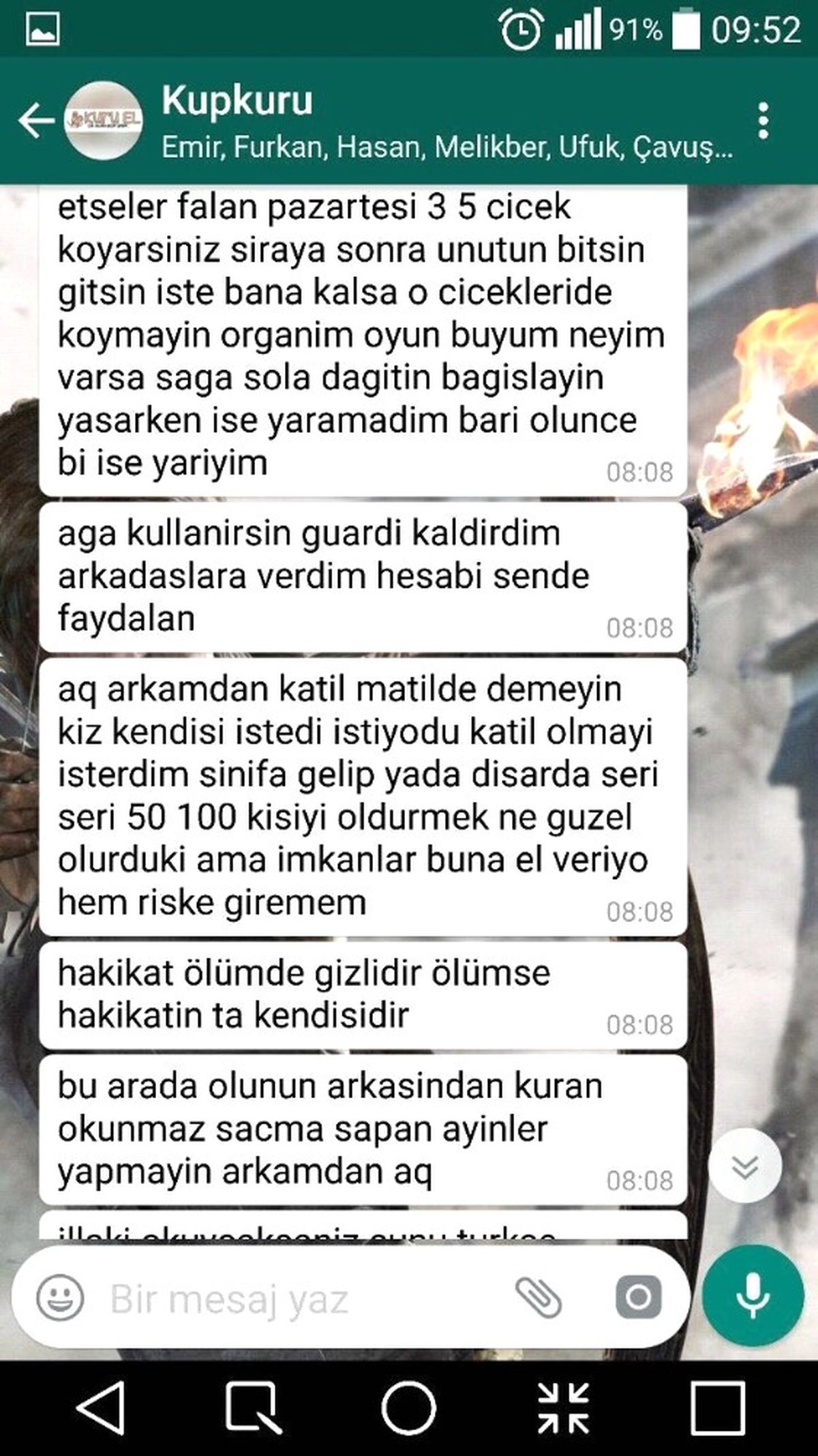 Lisedeki Katilden Şok Yazışmalar: "50-100 Kişiyi Öldürmek Ne Güzel Olurdu"